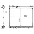 Radiateur, refroidissement du moteur MAHLE CR 850 000S - Visuel 1