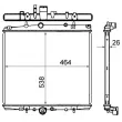 Radiateur, refroidissement du moteur MAHLE CR 852 000S - Visuel 2