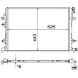 Radiateur, refroidissement du moteur MAHLE CR 855 000S - Visuel 1
