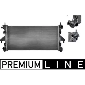 Radiateur, refroidissement du moteur MAHLE CR 880 000P
