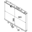 Radiateur, refroidissement du moteur MAHLE CR 884 000P - Visuel 2