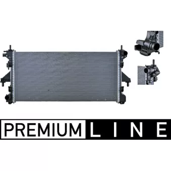 Radiateur, refroidissement du moteur MAHLE CR 886 000P