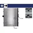 Radiateur, refroidissement du moteur MAHLE CR 889 000S - Visuel 1