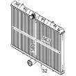 Radiateur, refroidissement du moteur MAHLE CR 889 000S - Visuel 2