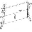 Radiateur, refroidissement du moteur MAHLE CR 895 000P - Visuel 2