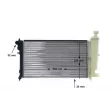 Radiateur, refroidissement du moteur MAHLE CR 91 000S - Visuel 2