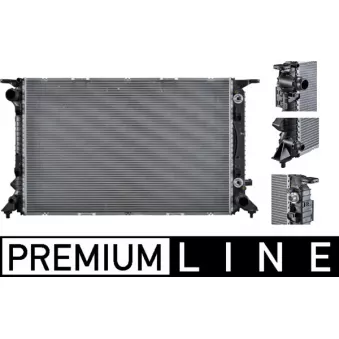 Radiateur, refroidissement du moteur MAHLE CR 912 000P