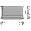 Radiateur, refroidissement du moteur MAHLE CR 912 000P - Visuel 2