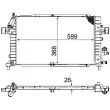 Radiateur, refroidissement du moteur MAHLE CR 920 000P - Visuel 2