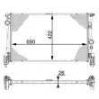 Radiateur, refroidissement du moteur MAHLE CR 931 000P - Visuel 2