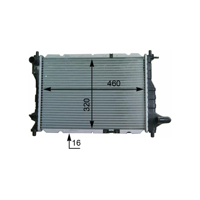 Radiateur, refroidissement du moteur MAHLE CR 944 000S