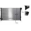 Radiateur, refroidissement du moteur MAHLE CR 983 000S - Visuel 1