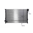 Radiateur, refroidissement du moteur MAHLE CR 983 000S - Visuel 3