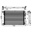 Radiateur, refroidissement du moteur MAHLE CR 988 000P - Visuel 2