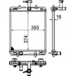 Radiateur, refroidissement du moteur MAHLE CR 998 000P - Visuel 2