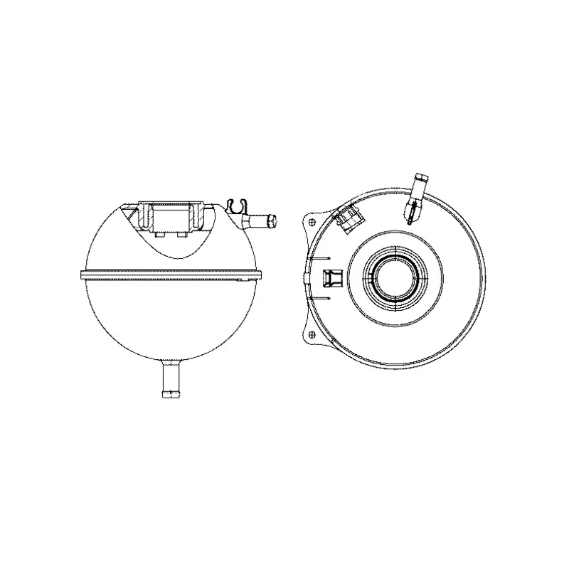 Vase d'expansion, liquide de refroidissement MAHLE CRT 23 000S