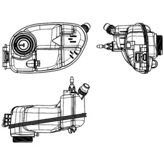 Vase d'expansion, liquide de refroidissement MAHLE CRT 65 000S