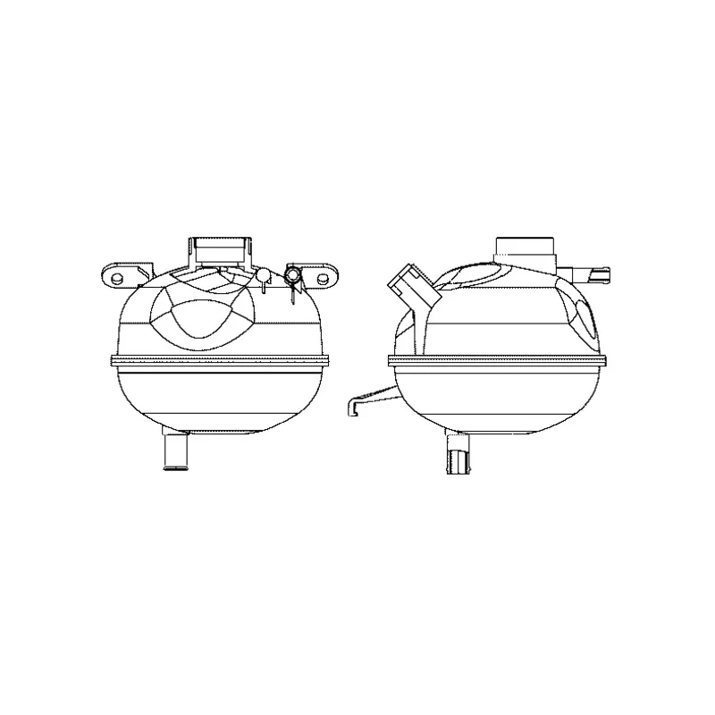 Vase d'expansion, liquide de refroidissement MAHLE CRT 7 000S