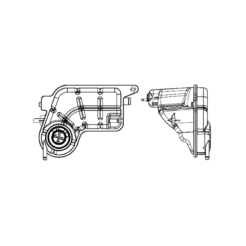 Vase d'expansion, liquide de refroidissement MAHLE CRT 81 001S