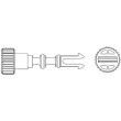 Vis, bouchon de radiateur MAHLE CRX 52 000P - Visuel 2