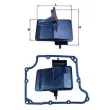 Filtre hydraulique, boîte automatique MAHLE HX 166D - Visuel 1