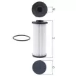 Filtre hydraulique, boîte automatique MAHLE HX 190D - Visuel 1