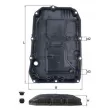 Carter d'huile, boîte automatique MAHLE HX 196 KIT - Visuel 1