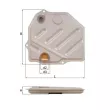 Filtre hydraulique, boîte automatique MAHLE HX 46 - Visuel 1