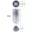 Filtre à carburant MAHLE KC 239D - Visuel 1