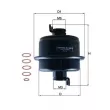 Filtre à carburant MAHLE KL 1051D - Visuel 1