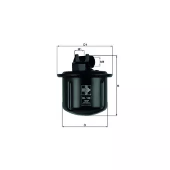 Filtre à carburant MAHLE KL 108