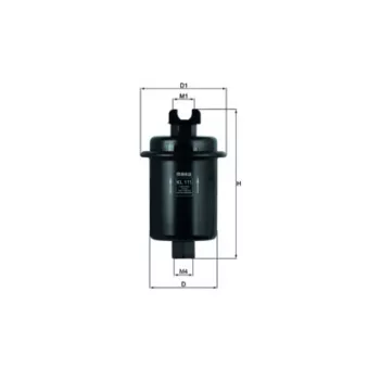 Filtre à carburant MAHLE KL 111