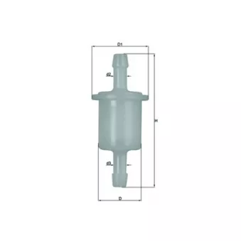 Filtre à carburant MAHLE KL 26