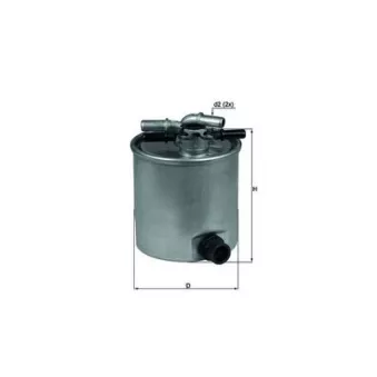 Filtre à carburant MAHLE KL 440/15