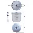 Filtre à carburant MAHLE KL 468 - Visuel 1