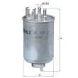 Filtre à carburant MAHLE KL 474 - Visuel 1