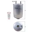 Filtre à carburant MAHLE KL 485/5D - Visuel 1
