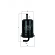 Filtre à carburant MAHLE KL 523 - Visuel 1