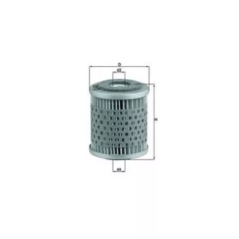 Filtre à carburant MAHLE KX 38