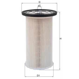 Filtre à carburant MAHLE KX 386