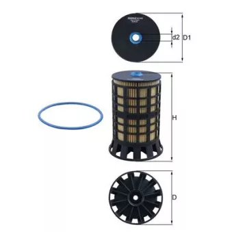Filtre à carburant MAHLE