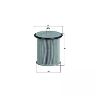 Filtre à carburant MAHLE KX 74