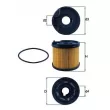 Filtre à carburant MAHLE KX 87D - Visuel 1