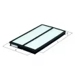 Filtre, air de l'habitacle MAHLE LA 121 - Visuel 1