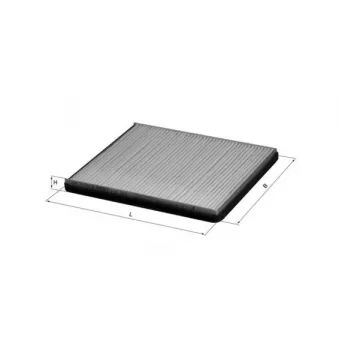 Filtre, air de l'habitacle MAHLE
