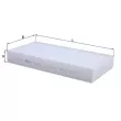 Filtre, air de l'habitacle MAHLE LA 180 - Visuel 1