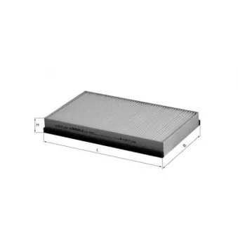 Filtre, air de l'habitacle MAHLE LA 183
