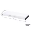 Filtre, air de l'habitacle MAHLE LA 239/S - Visuel 1
