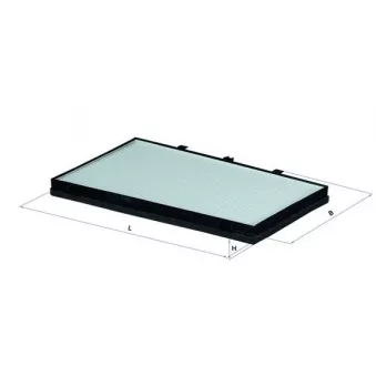 Filtre, air de l'habitacle MAHLE LA 243