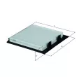 Filtre, air de l'habitacle MAHLE LA 288 - Visuel 1